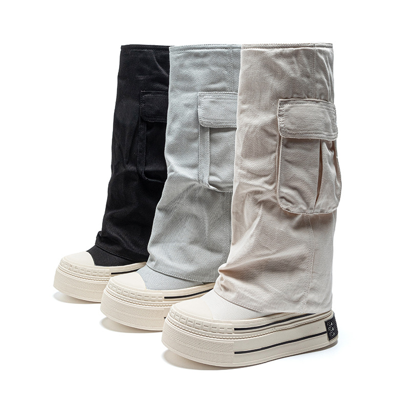Women'S Fashion Winter 2025 - 12cm Denim Cnvas 2025 Fall Winter