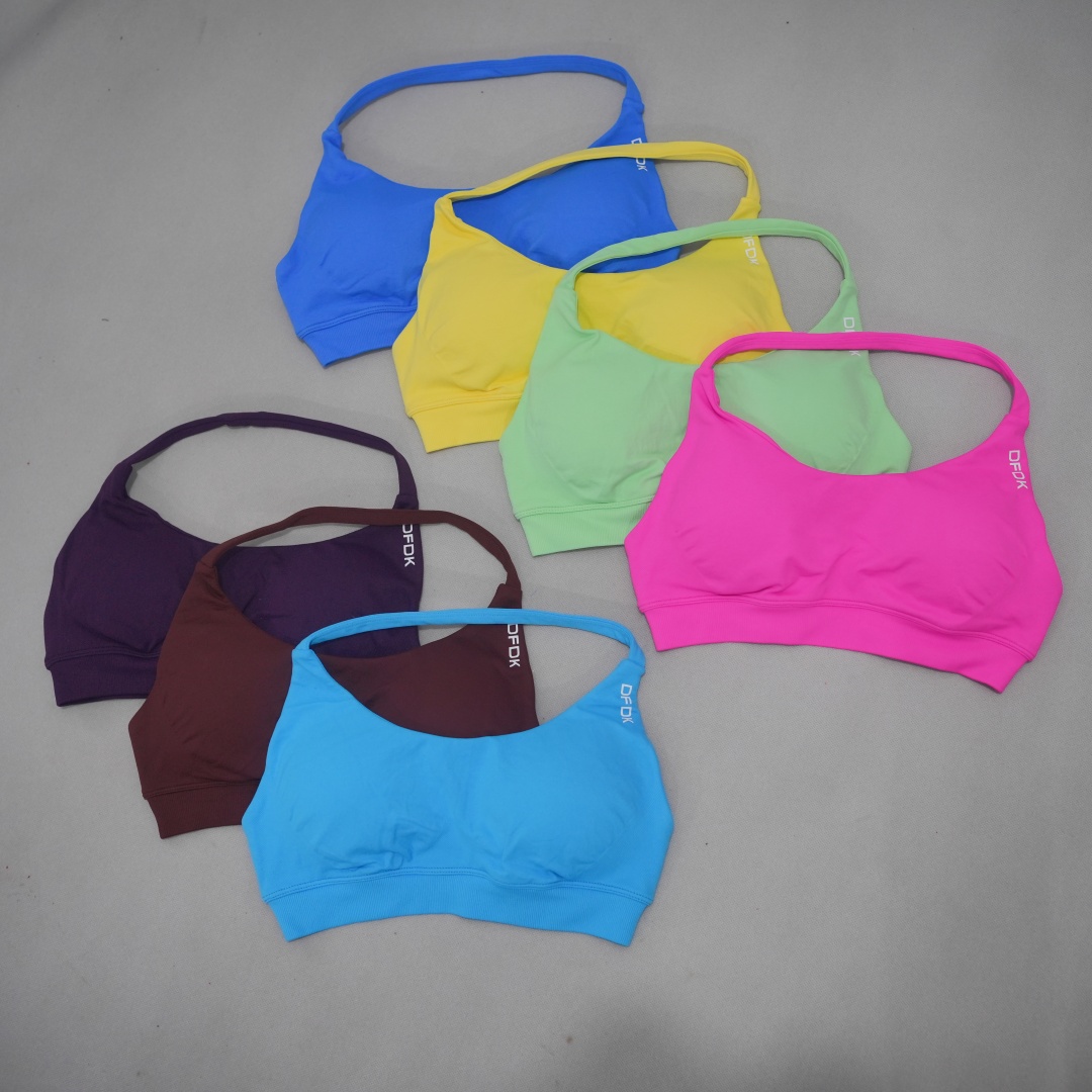 Bra Top Seamless - DFDK Women Seamless Sports Bra High