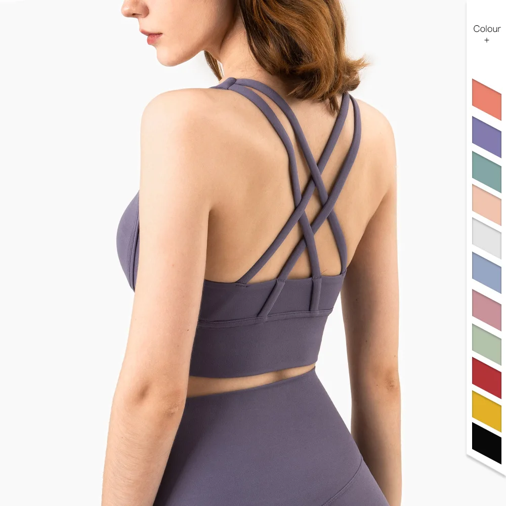 Bra Top Seamless - Summer Fashion Cross Back Women Sport