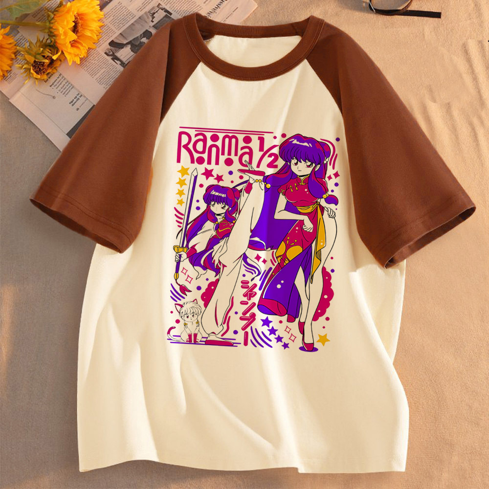 Ranma 1/2 Saotome shirt female - đánh giá và giá Women'S Fashion From The 80S