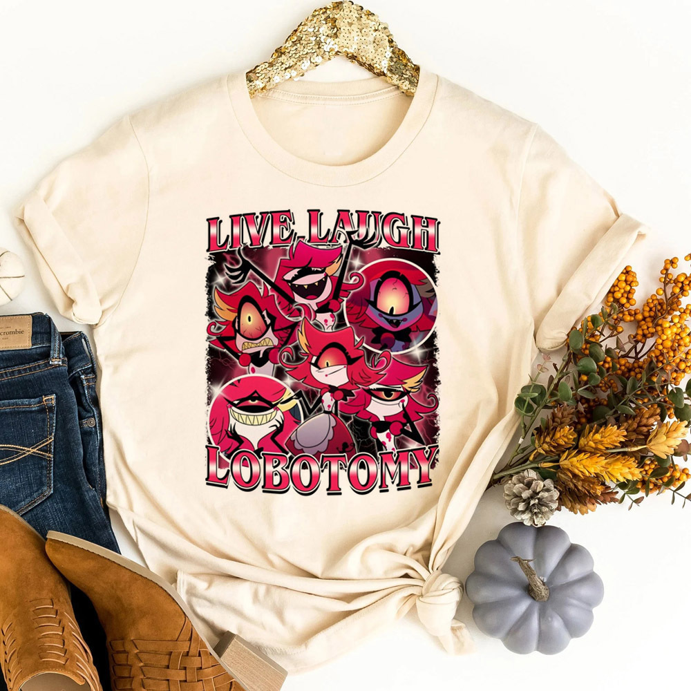 Hazbin Hotel t-shirt shoujo ko - đánh giá và giá Women'S Fashion In The 80S