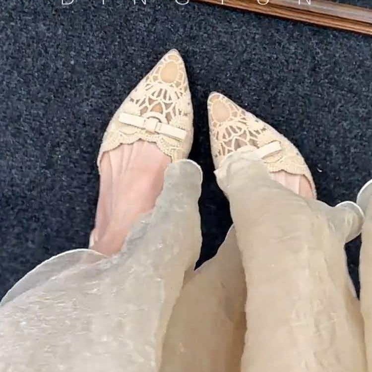 French-style Gentle Bow High-h - đánh giá và giá Women'S Fashion Spring Summer 2026