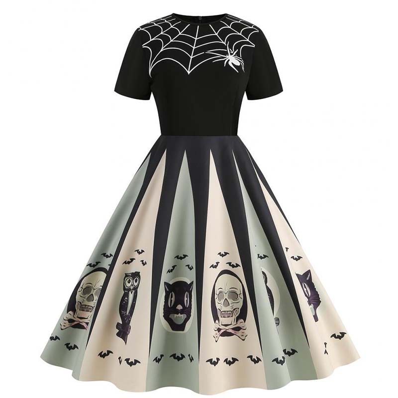 Women Halloween Dresses Short  - đánh giá và giá Women'S Fashion Of The 50S