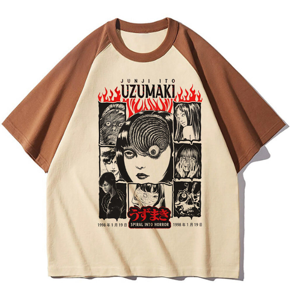 Junji Ito top tees girl Digita - đánh giá và giá Women'S Fashion From The 80S