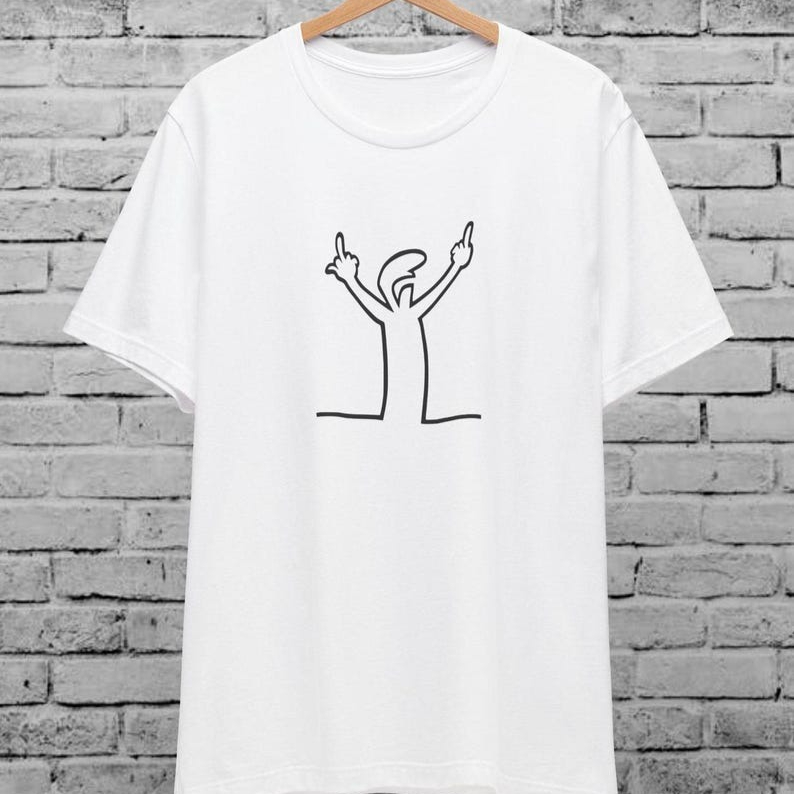 Angry La Linea Unisex T-Shirt  - đánh giá và giá Women'S Fashion From The 80S