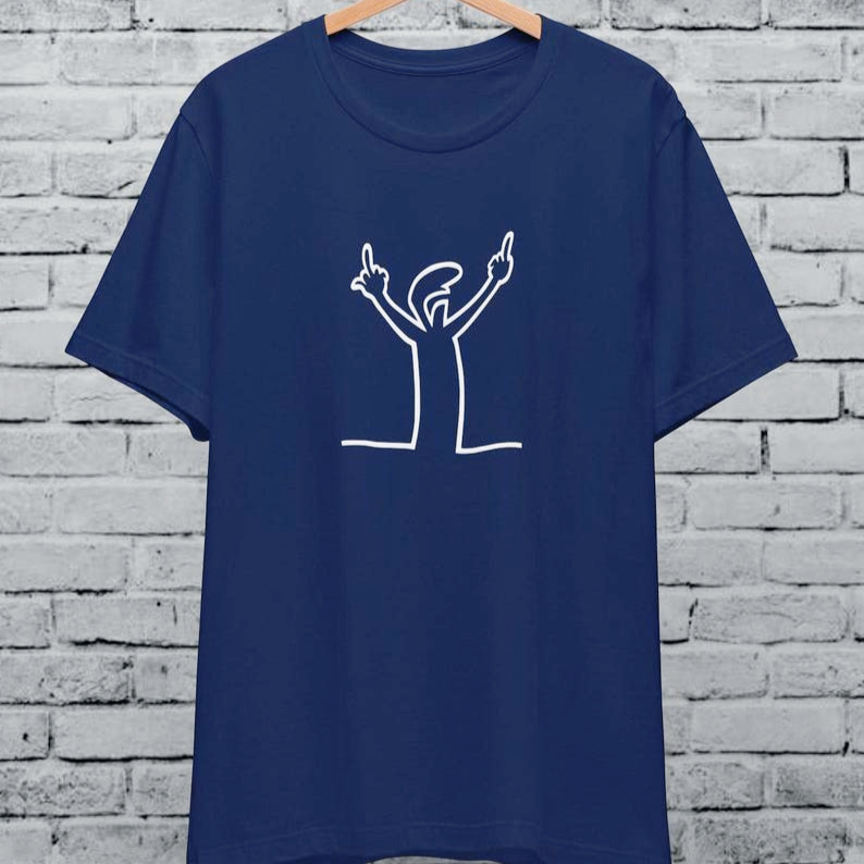 Angry La Linea Unisex T-Shirt  - đánh giá và giá Women'S Fashion From The 80S