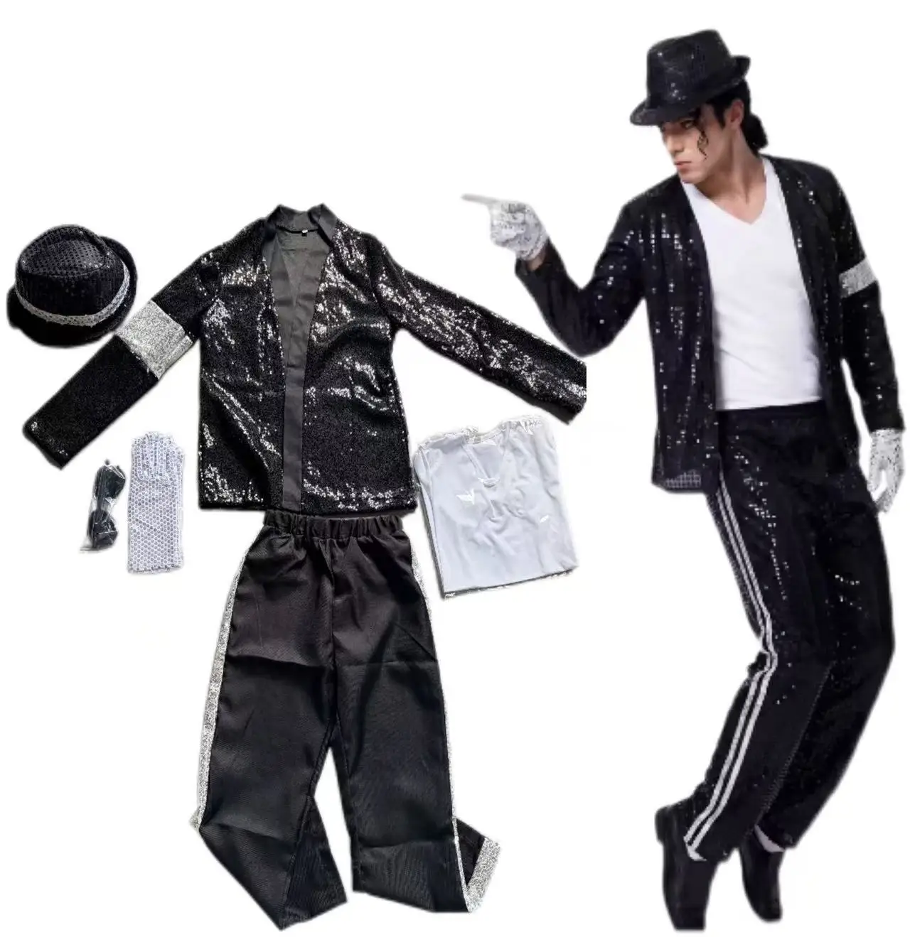 Adult Women Men 80s 90s Pop St - đánh giá và giá Women'S Fashion From The 80S