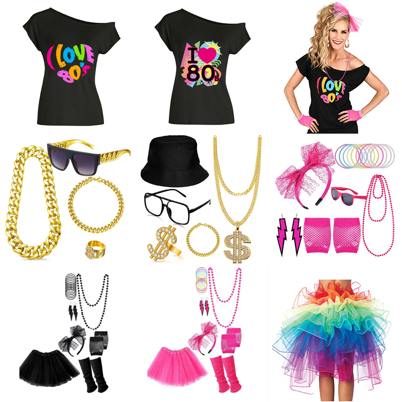 80s Fancy Dress Accessories Re - đánh giá và giá Women'S Fashion From The 80S