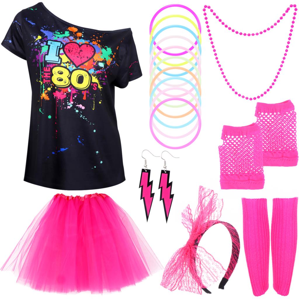 80s Fancy Dress Accessories Re - đánh giá và giá Women'S Fashion From The 80S