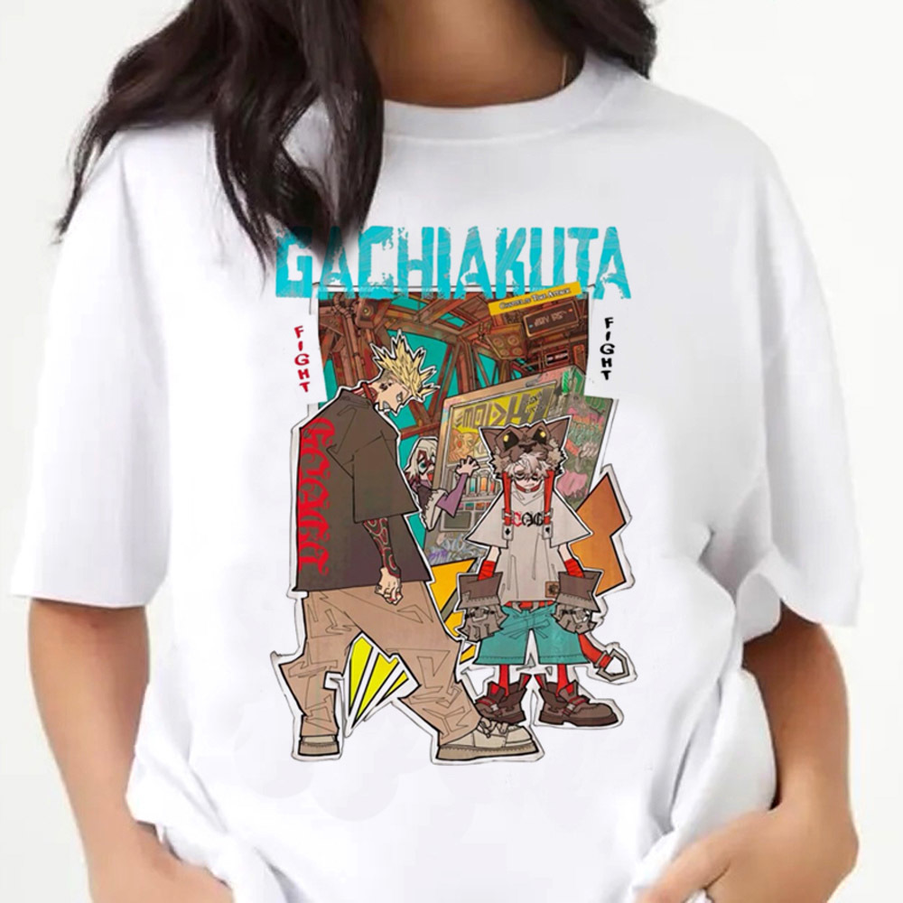 Gachiakuta t-shirt female part - đánh giá và giá Women'S Fashion In The 80S