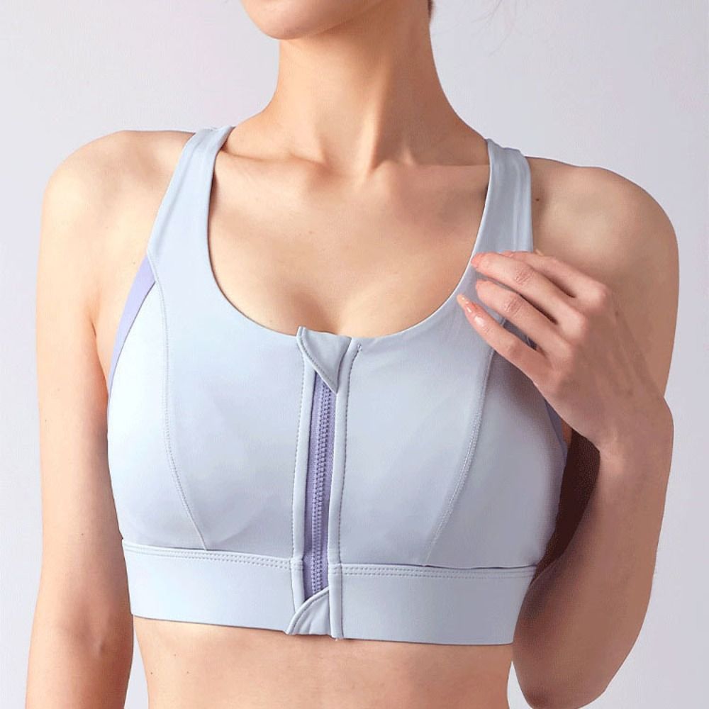 Comfortable Patchwork Front Zi - đánh giá và giá Bra Top Seamless