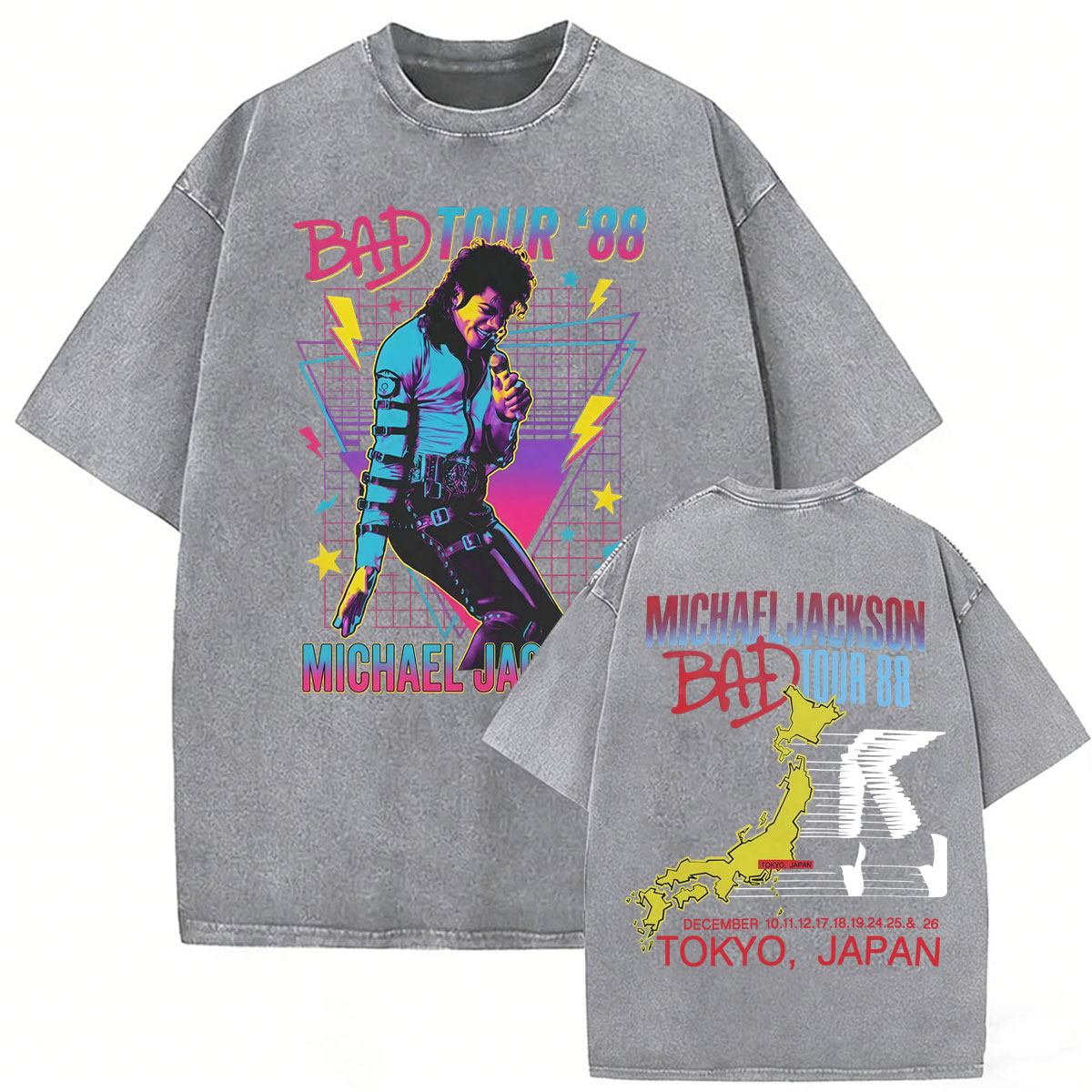 Vintage Washed King of Pop Bad - đánh giá và giá Women'S Fashion From The 80S