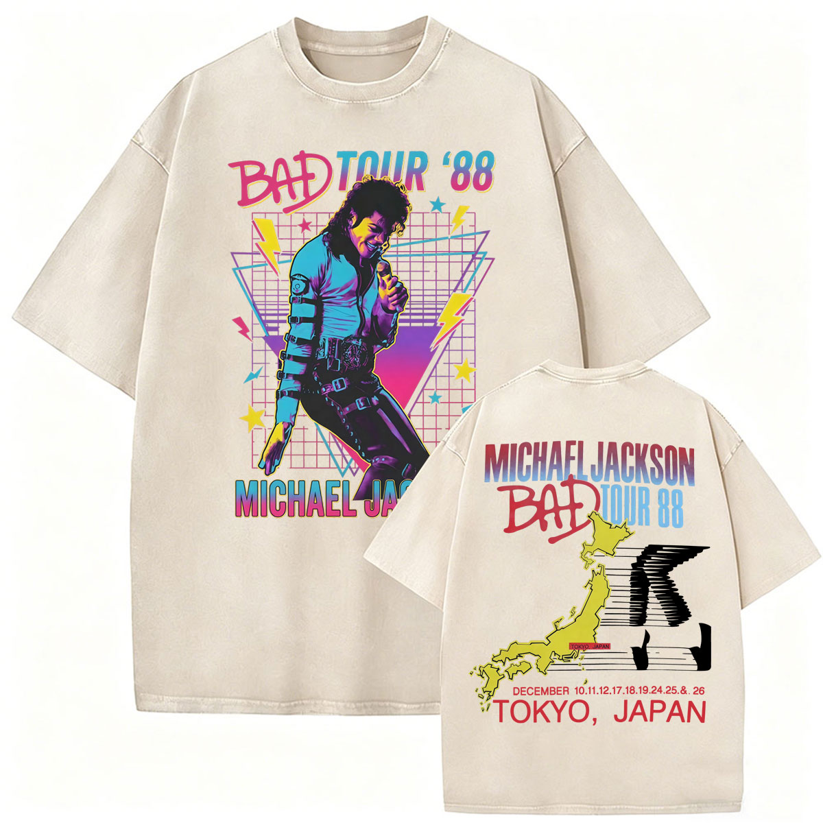 Vintage Washed King of Pop Bad - đánh giá và giá Women'S Fashion From The 80S