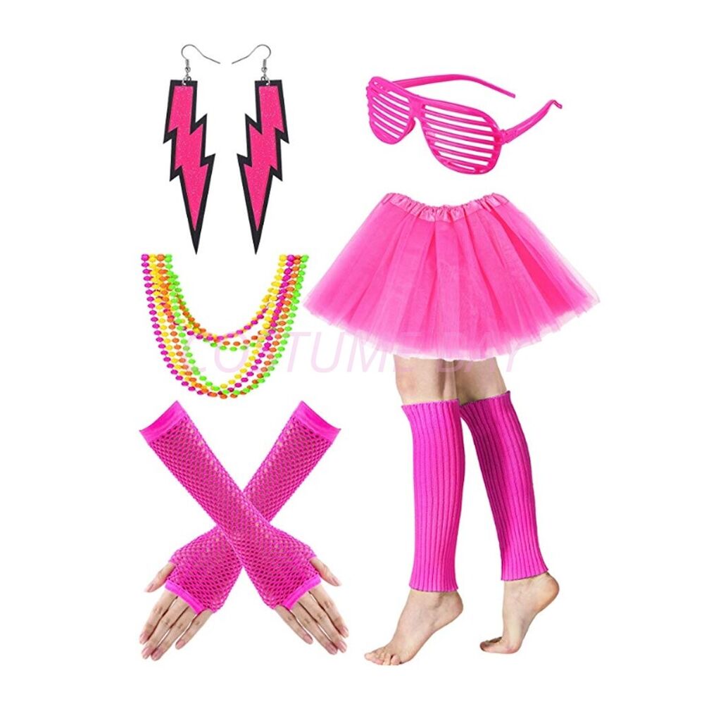 PESENAR Womens Neon 80s Tutu S - đánh giá và giá Women'S Fashion From The 80S