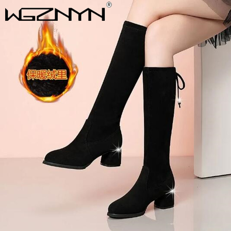 Women Autumn Winter Black Knee - đánh giá và giá Women'S Fashion Winter 2025