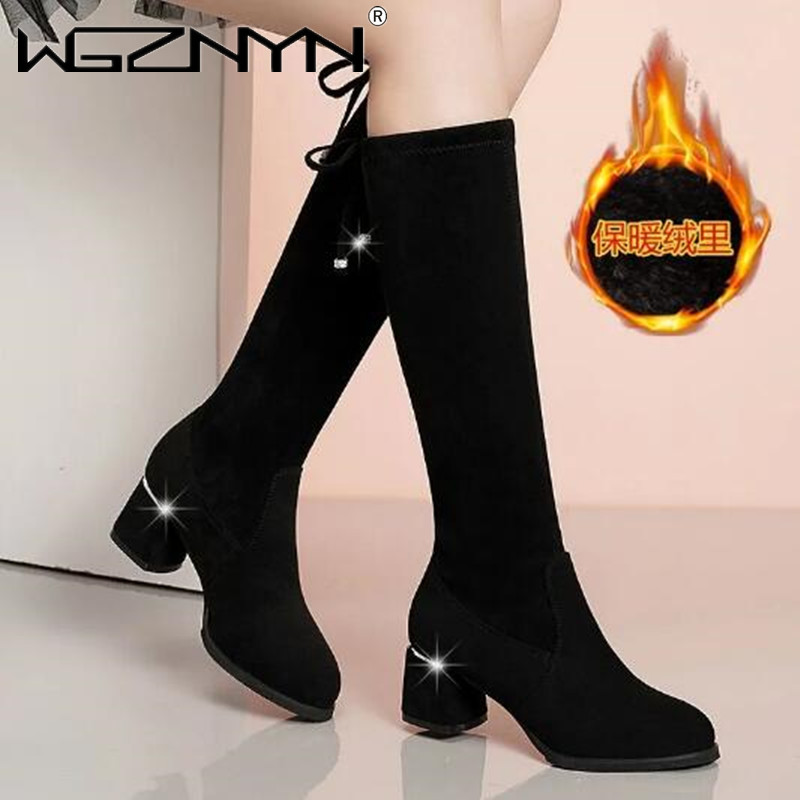 Women Autumn Winter Black Knee - đánh giá và giá Women'S Fashion Winter 2025