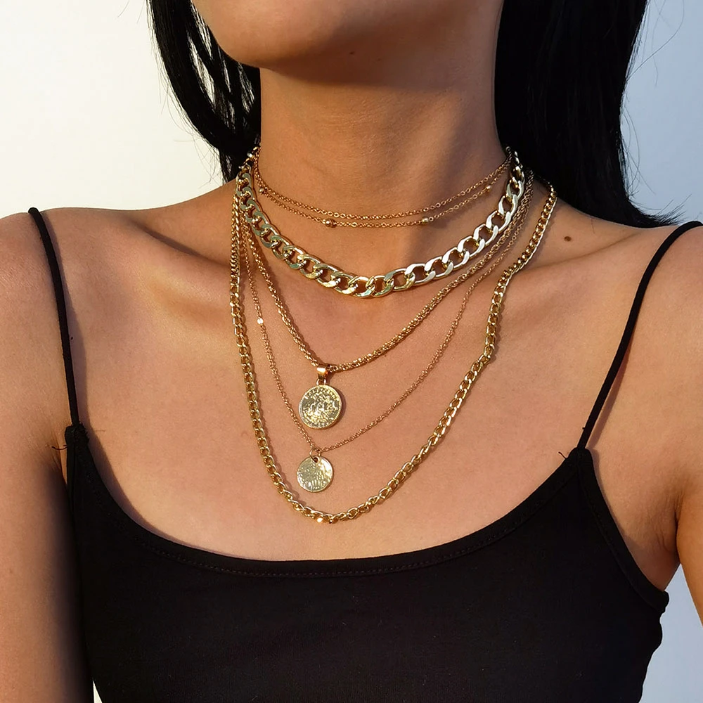 2022 Collar Punk Thick Chain G - đánh giá và giá Women'S Fashion Show 2022