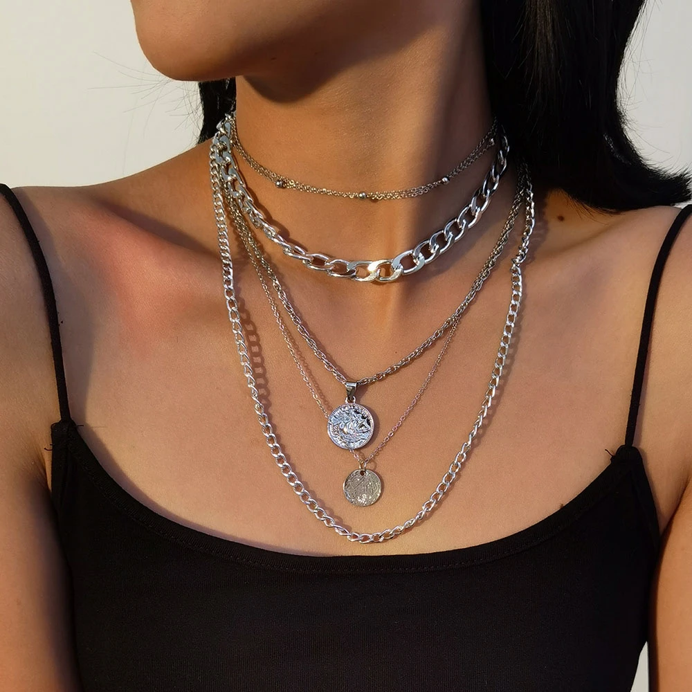 2022 Collar Punk Thick Chain G - đánh giá và giá Women'S Fashion Show 2022