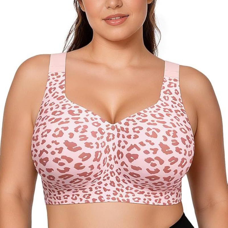 Leopard Jelly Bras No Underwir - đánh giá và giá Bra Top Seamless