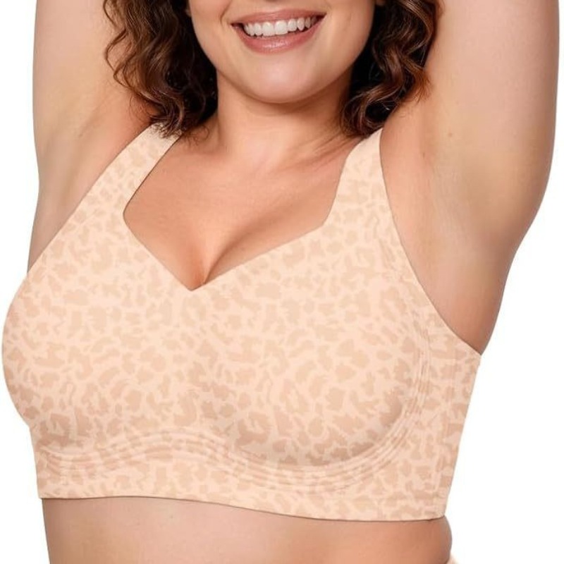 Leopard Jelly Bras No Underwir - đánh giá và giá Bra Top Seamless