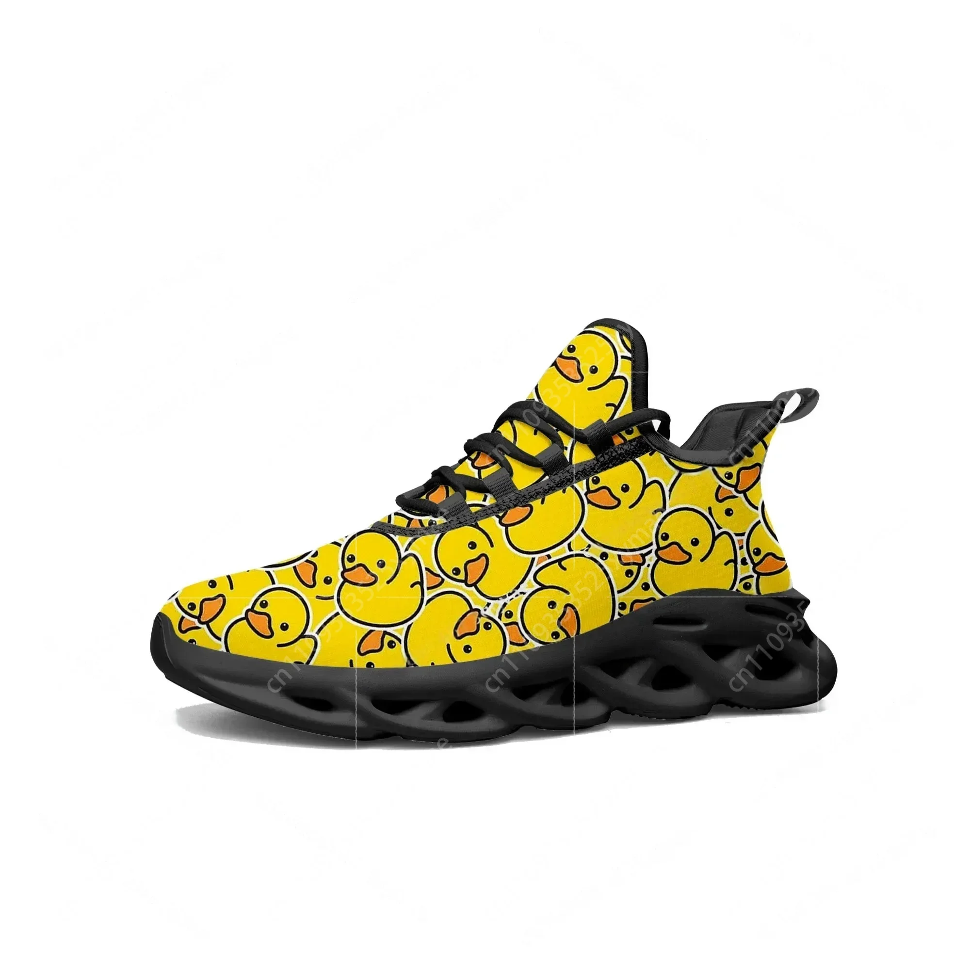 Yellow Duck Printed Flats Snea - đánh giá và giá Women'S Yellow Fashion Sneakers