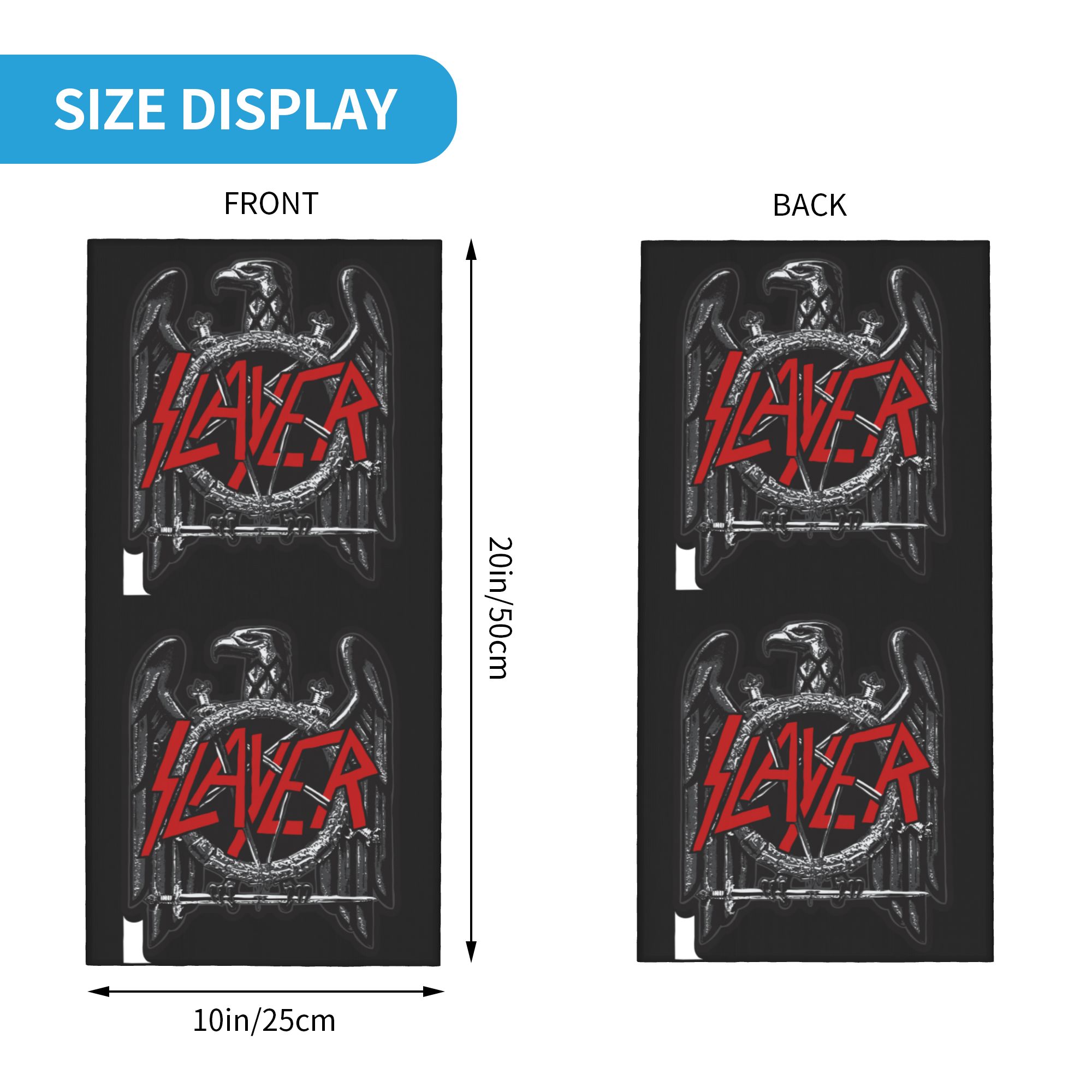 Custom Slayers Logo Bandana Ne - đánh giá và giá Women Fashion Logo