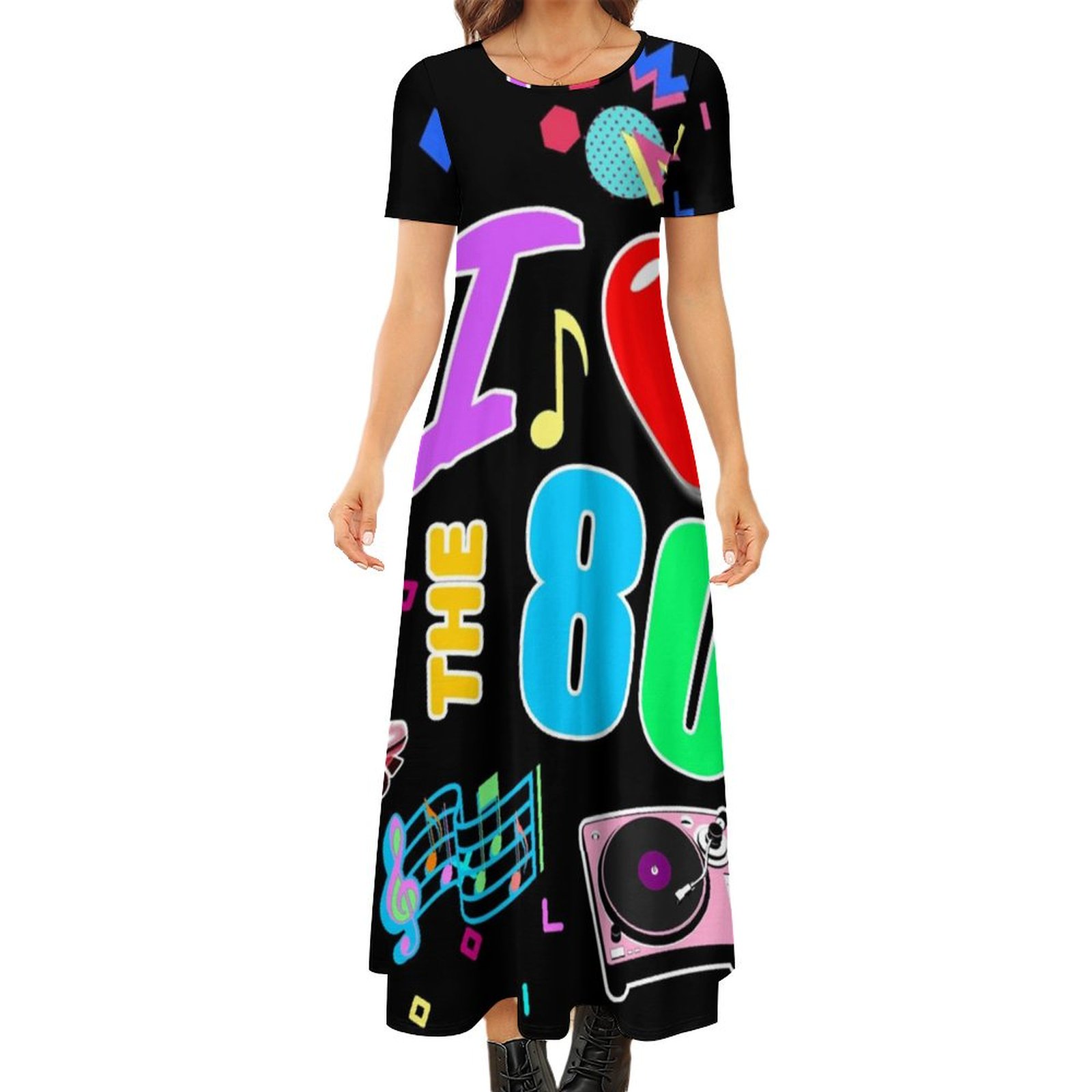 I Love The 80S Retro Heart Dre - đánh giá và giá Women'S Fashion In The 80S
