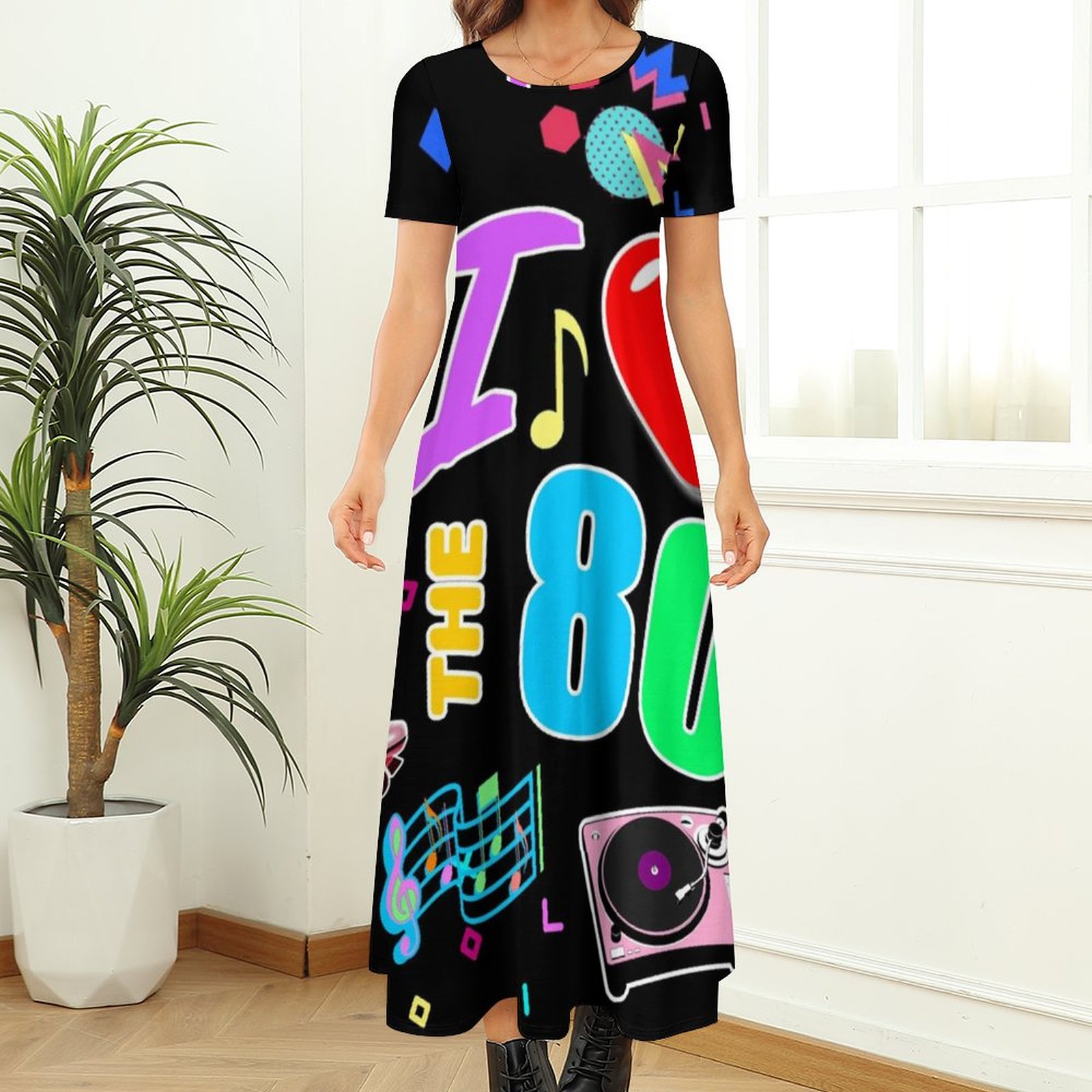 I Love The 80S Retro Heart Dre - đánh giá và giá Women'S Fashion In The 80S