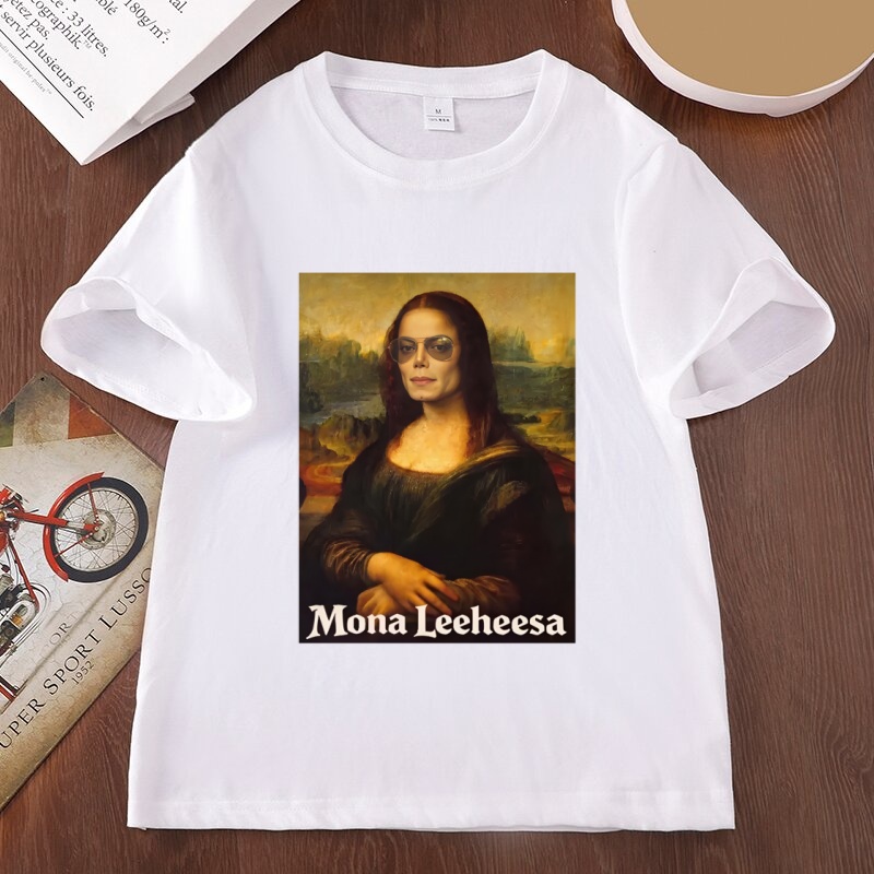 Funny Mona Lisa Parody Graphic - đánh giá và giá Women'S Fashion From The 80S