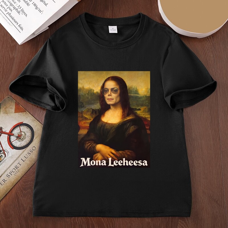 Funny Mona Lisa Parody Graphic - đánh giá và giá Women'S Fashion From The 80S