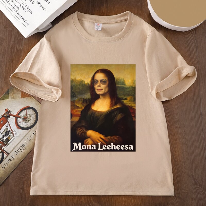 Funny Mona Lisa Parody Graphic - đánh giá và giá Women'S Fashion From The 80S