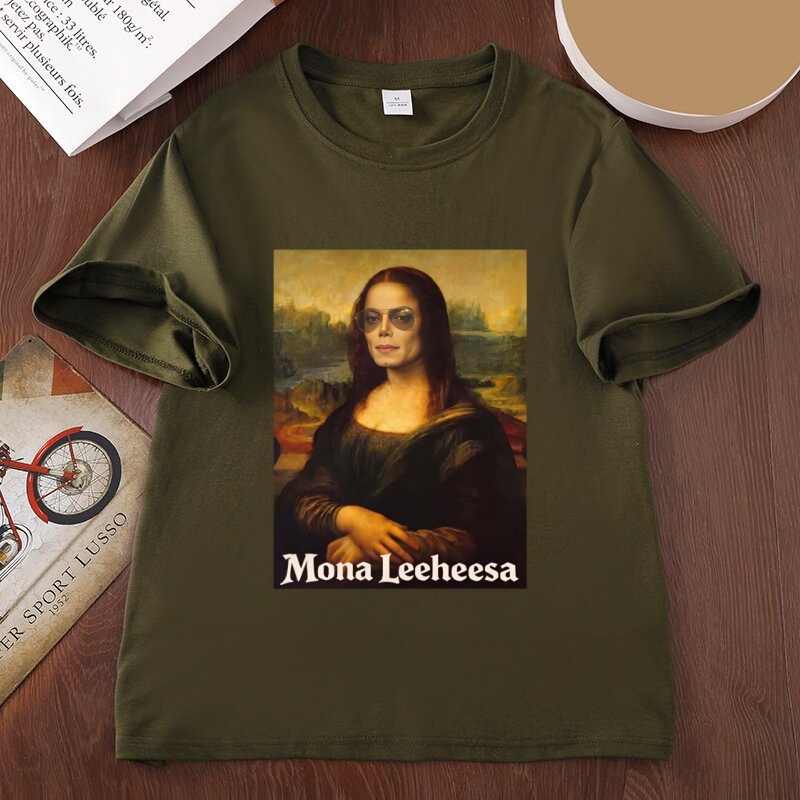 Funny Mona Lisa Parody Graphic - đánh giá và giá Women'S Fashion From The 80S