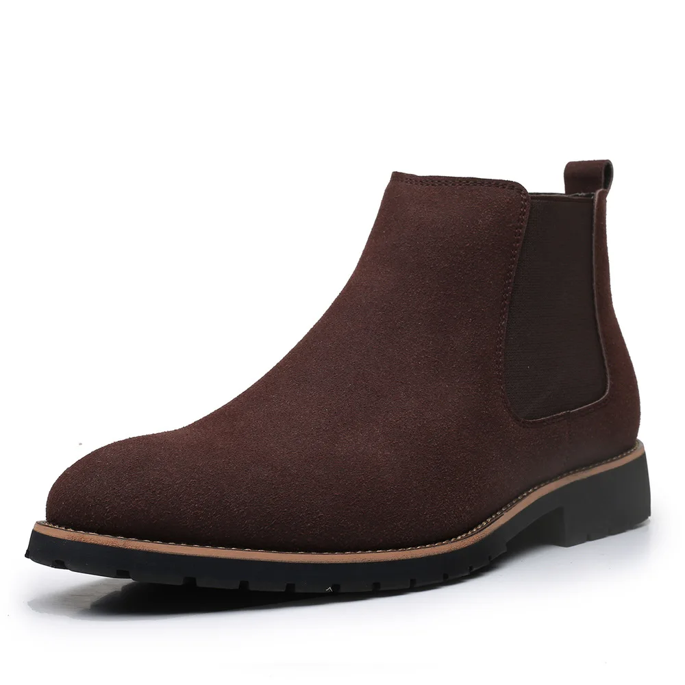 Men Ankle Boots British Style  - đánh giá và giá Women'S Fashion Winter 2025