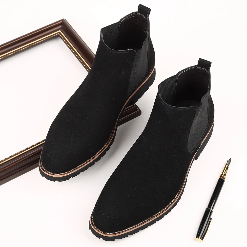 Men Ankle Boots British Style  - đánh giá và giá Women'S Fashion Winter 2025
