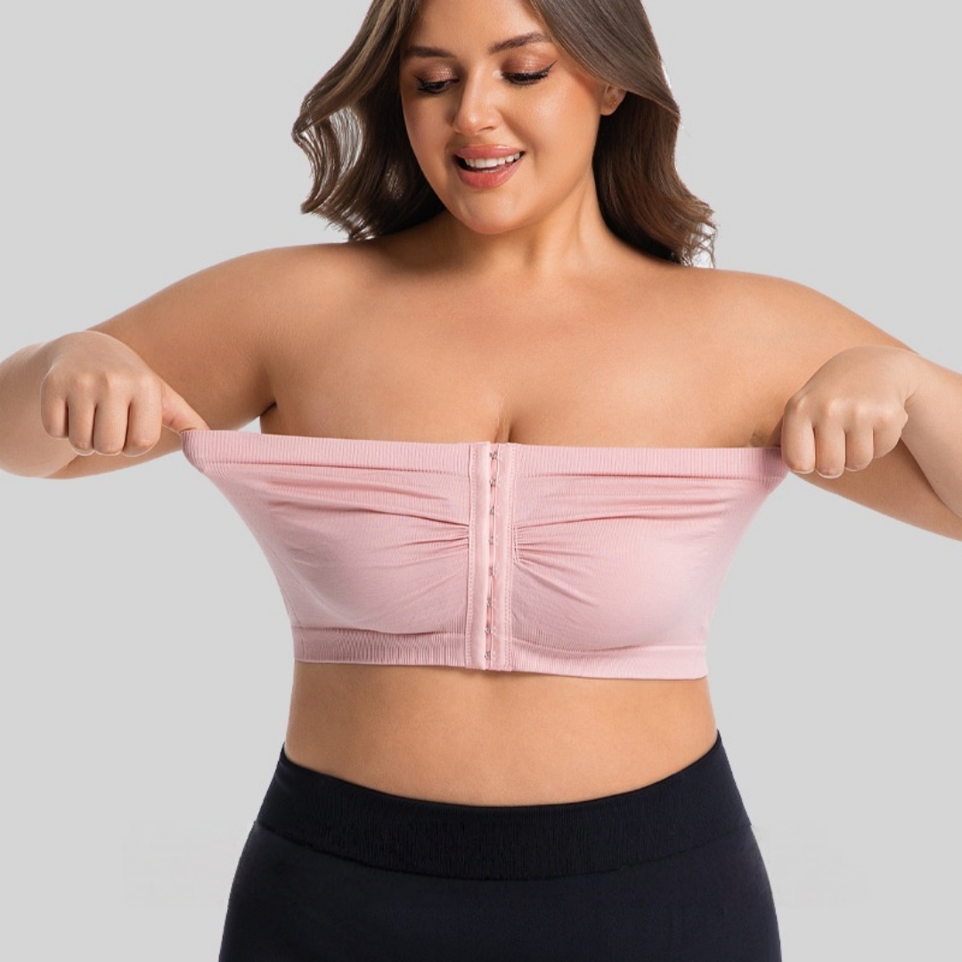 Women's Plus Size Strapless Fr - đánh giá và giá Bra Top Seamless