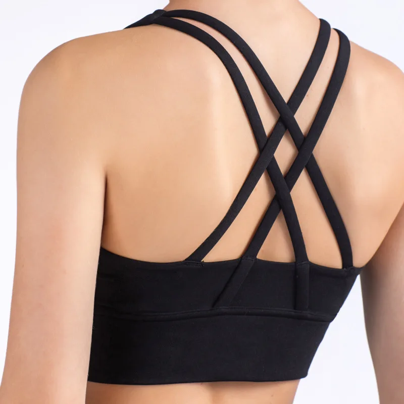 Summer Fashion Cross Back Wome - đánh giá và giá Bra Top Seamless