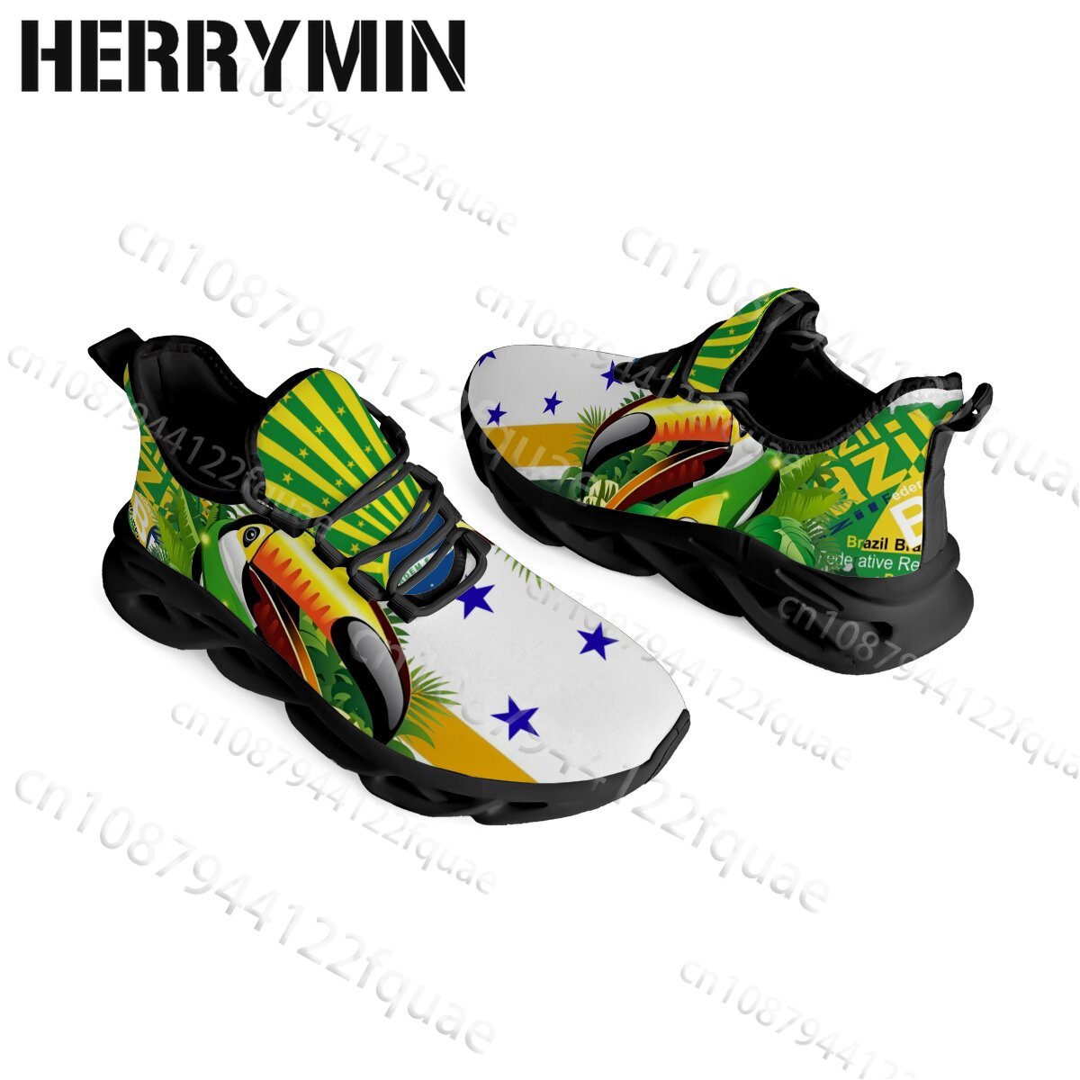 Men Women Brazil Flag Green Ye - đánh giá và giá Women'S Yellow Fashion Sneakers