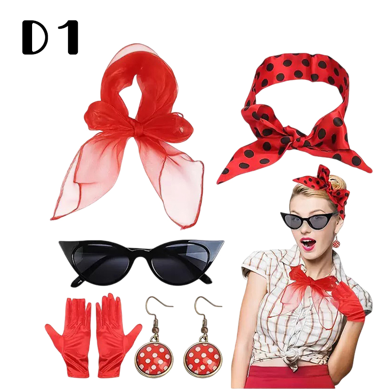 50s Retro Costume Accessories  - đánh giá và giá Women'S Fashion Of The 50S