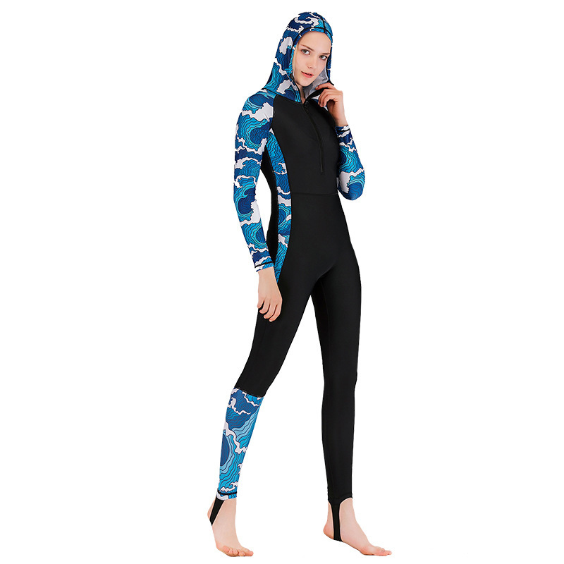 Full Body Swim Dive Skin Suit  - đánh giá và giá Women'S Fashion Zip Hoodie