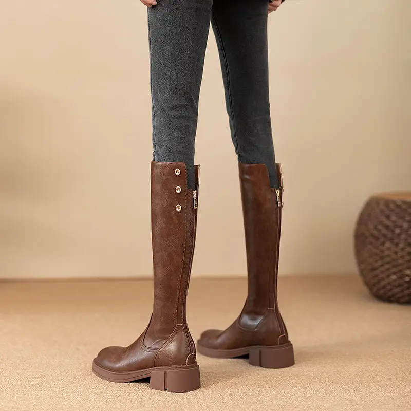 Autumn Winter Middle Heel Ladi - đánh giá và giá Women'S Fashion Winter 2025