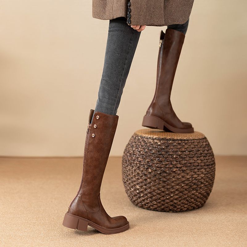 Autumn Winter Middle Heel Ladi - đánh giá và giá Women'S Fashion Winter 2025