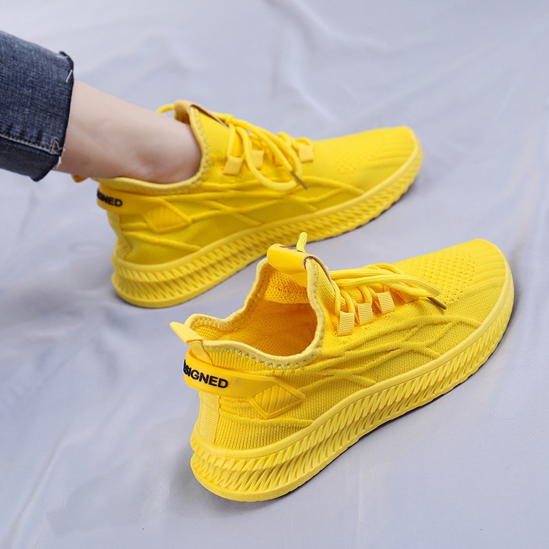 2026 Fashion Spring Female Sne - đánh giá và giá Women'S Yellow Fashion Sneakers
